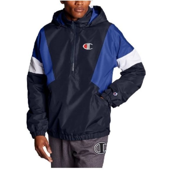 Champion Men's Stadium Anorak ½ Zip Jacket - Picture 3 of 7